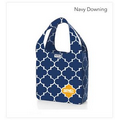 Mini Tote Bag (Navy Downing)